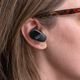 The Sony WF-SP800Ns don’t disappear into your ears like the excellent Jabra Elite Active 75t earbuds do, but they’re not gigantic, either, given they boast excellent noise-canceling capabilities.